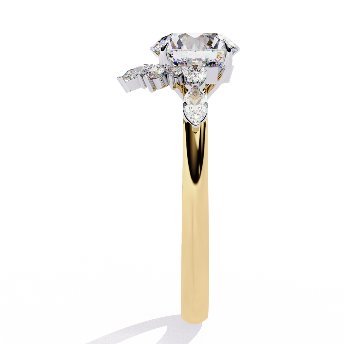 ✨ Round Diamond Halo Engagement Ring ✨