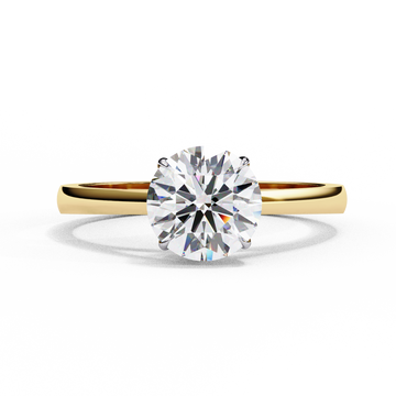1.00 Ct Round Brilliant Diamond Solitaire Engagement Ring – IGI Certified