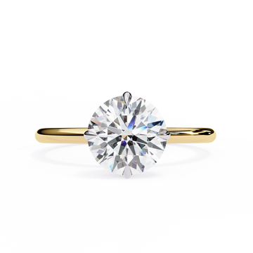 2.00 Ct Round Diamond Engagement Ring – IGI Certified