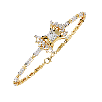 ✨ Diamond Bracelet Inspired by Lord Shiva’s Damroo ✨