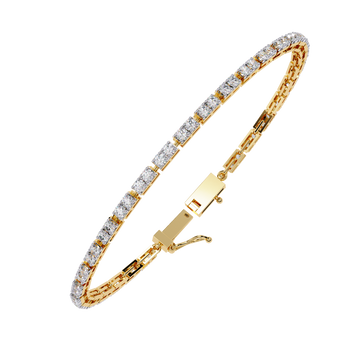 ✨ Round Diamond Bangle Bracelet – Timeless Luxury ✨