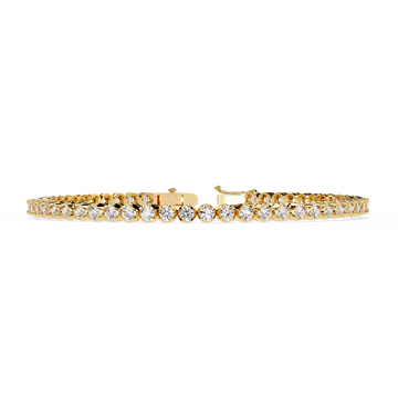 ✨2.70 CTW Round Diamond Tennis Bracelet – Classic Luxury Sparkle✨