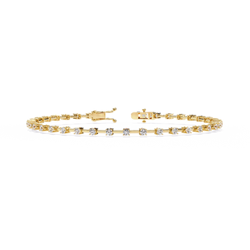 ✨0.95 CTW Round Diamond Tennis Bracelet – Elegant Everyday Luxury✨