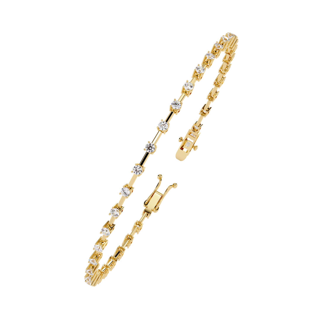 ✨0.95 CTW Round Diamond Tennis Bracelet – Elegant Everyday Luxury✨