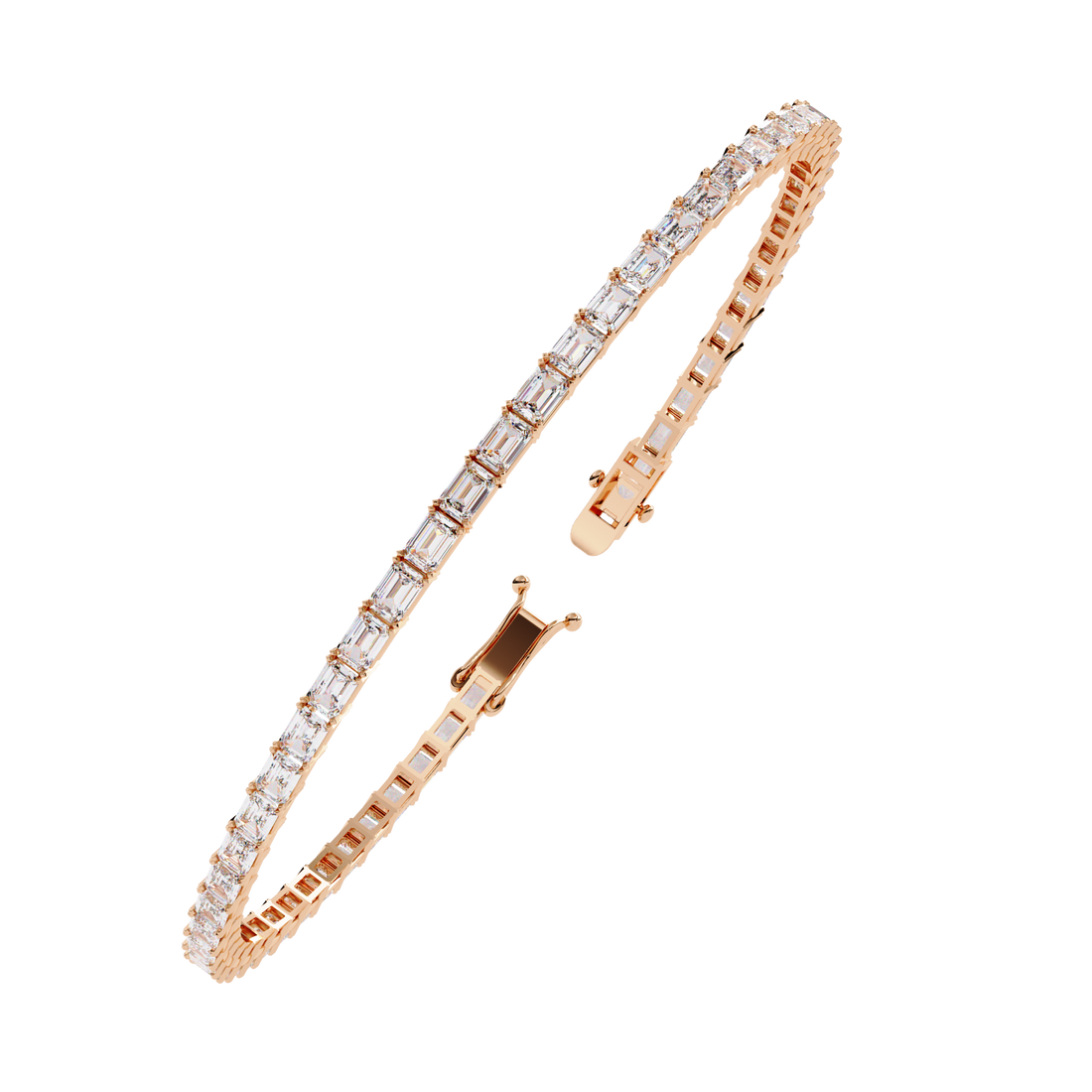 ✨Baguette Diamond Tennis Bracelet✨