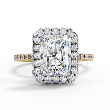 2.00 Ct Radiant Cut Diamond Engagement Ring – IGI Certified Lab Grown