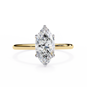 1.50 Ct Marquise Cut Diamond Engagement Ring – IGI Certified