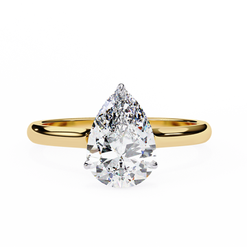 2.00 Ct Pear Cut Diamond Engagement Ring – IGI Certified | Free Shipping
