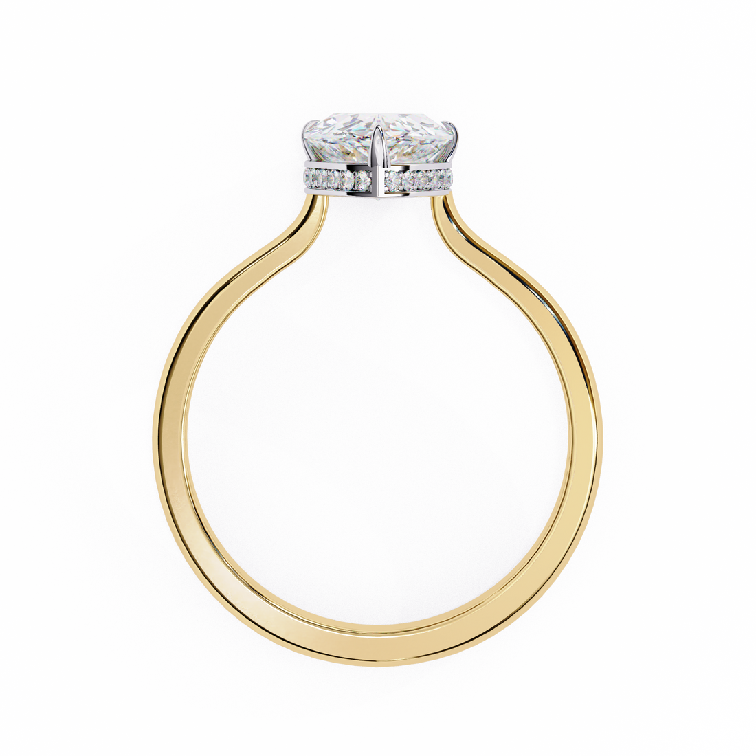 2.00 Ct Pear Cut Diamond Engagement Ring – IGI Certified | Free Shipping