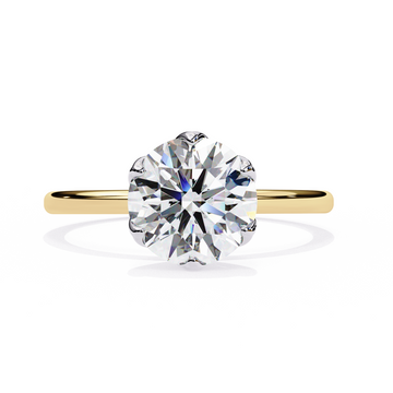 Luxury 2.00 Ct Round Cut Diamond Solitaire Engagement Ring – Certified & Customizable