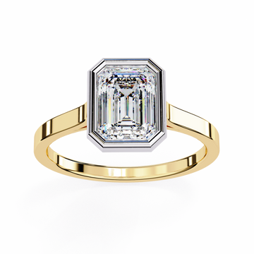 1.30 Ct Emerald Cut Diamond Engagement Ring – IGI Certified VVS/VS