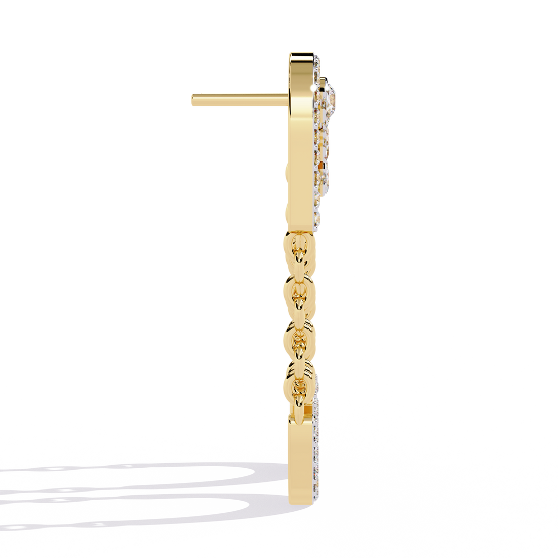 ✨Diamond Link Drop Earrings✨