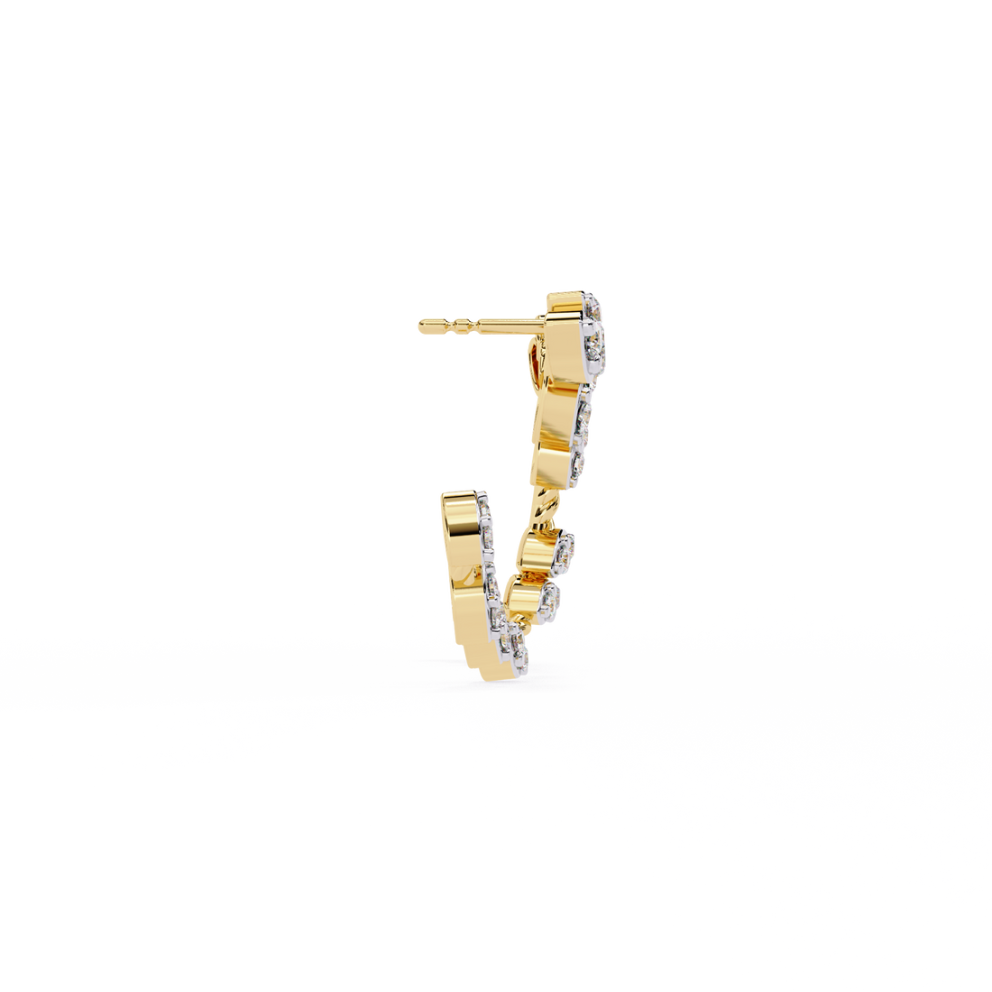 🌟Elegant Leaf-Inspired Diamond Earrings🌟