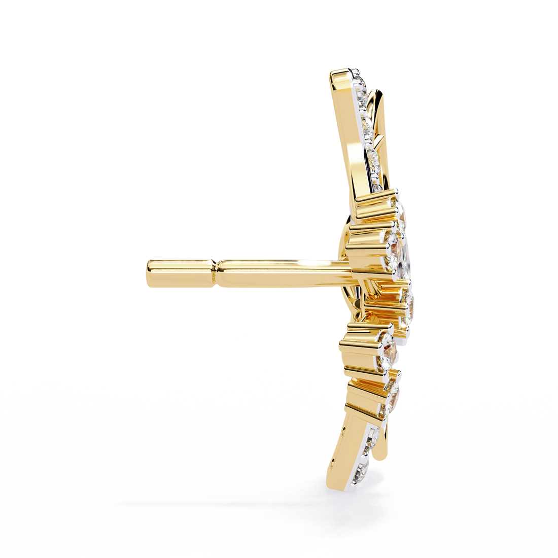 🌟Ethereal Butterfly Marquise & Round Diamond Studs🌟