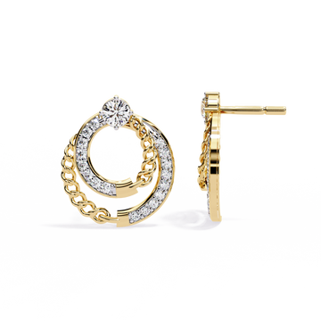 🌟Celestial Halo Linked Diamond Studs🌟