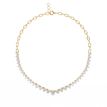 Eternal Love Diamond Heart Necklace