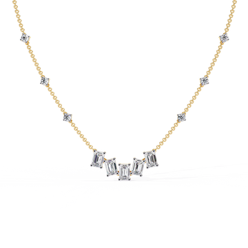 Luxurious Multi-Stone Diamond Necklace